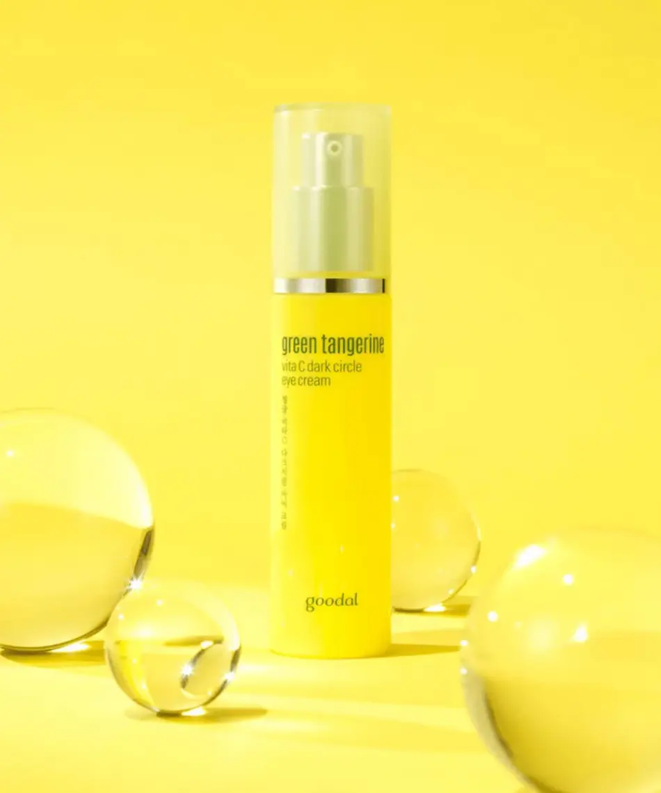 Goodal Tangerine Vita C Dark Circle Eye Cream - Yeşil Mandalina Özlü Aydınlatıcı Göz Kremi