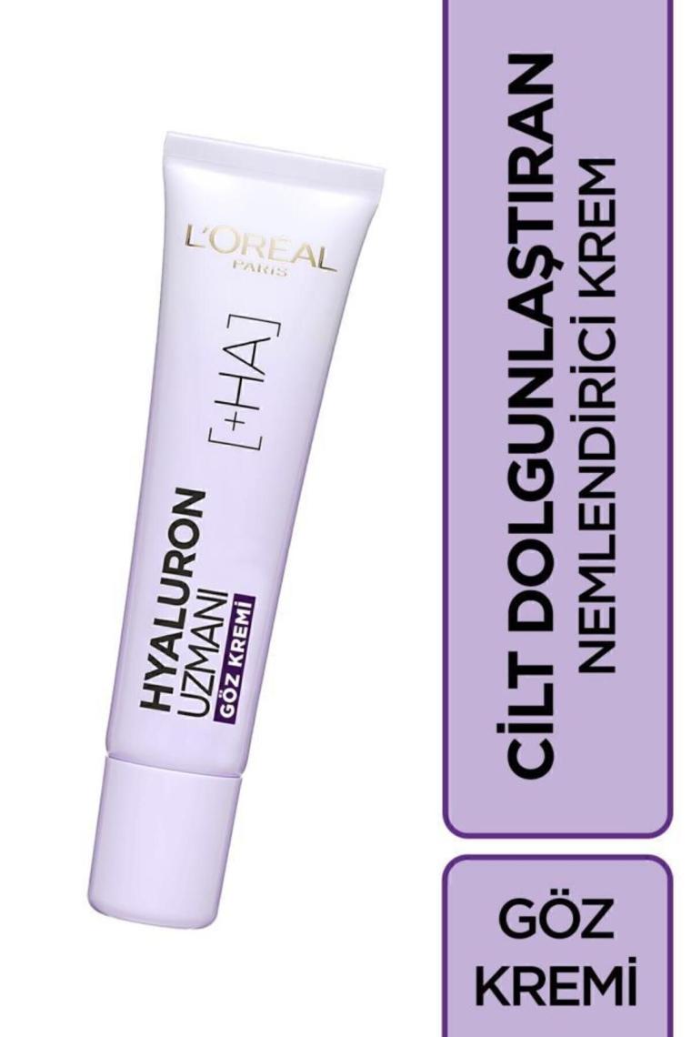 Hyaluron Uzmanı Cilt Dolgunlaştıran Nemlendirici Göz Kremi- Hyaluronik Asit