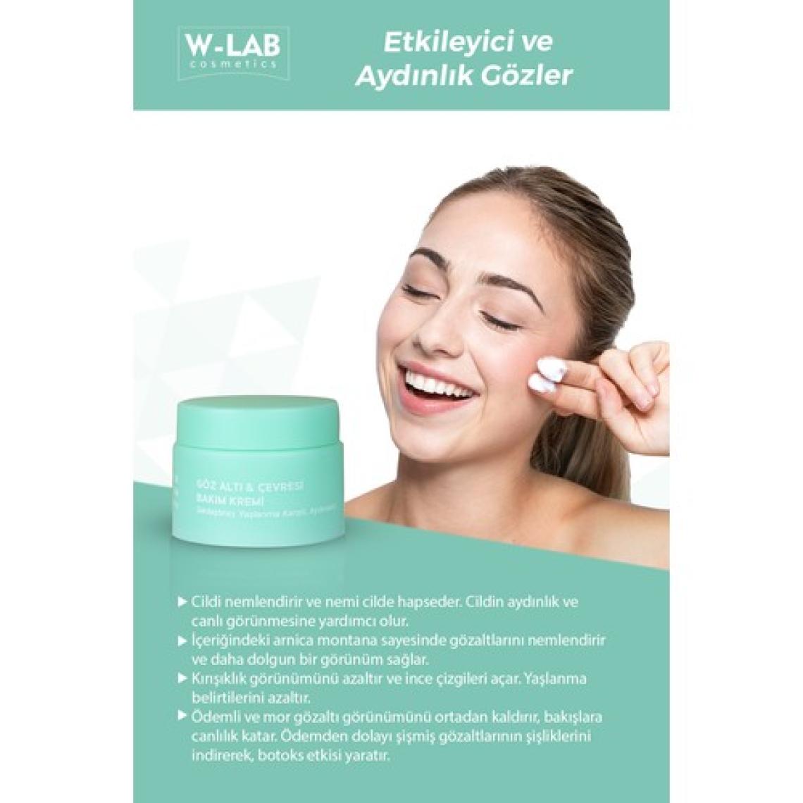 W-Lab W Lab Göz Altı Ve Çevresi Bakım Kremi 50 Ml