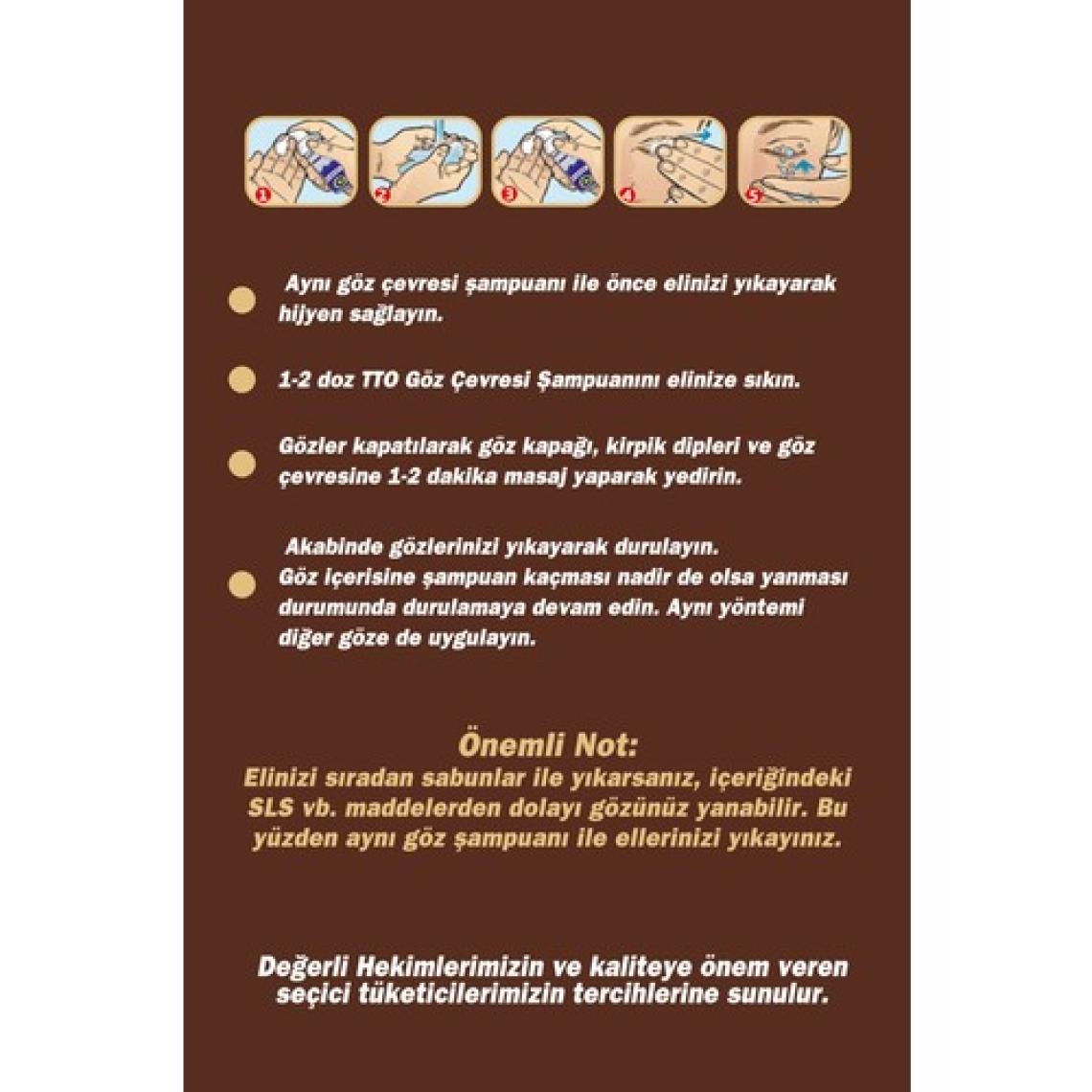 TTO Göz Çevresi Şampuanı 100 ml