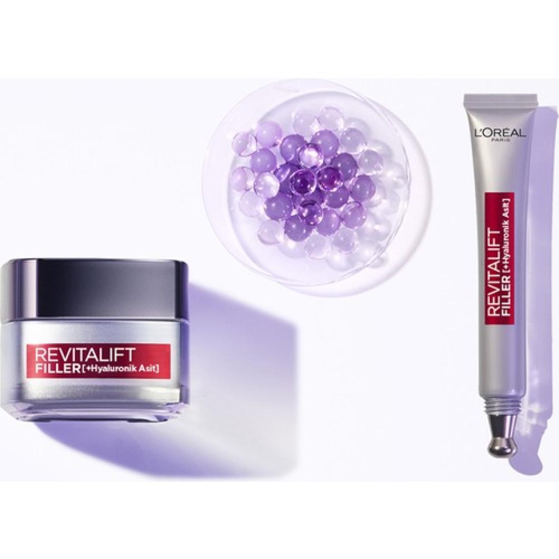 L'Oréal Paris Revitalift Filler Dolgunlaştırıcı Yaşlanma Karşıtı Göz Bakım Kremi 15Ml -Hyaluronik Asit