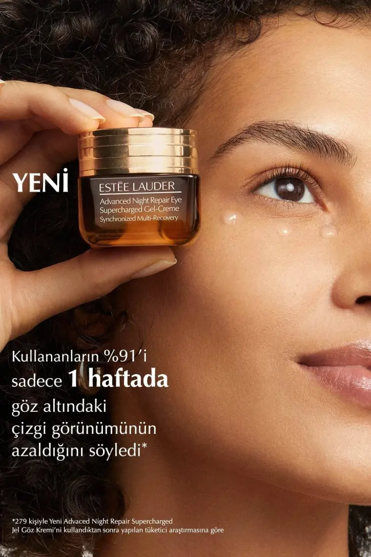 Estee Lauder Advanced Night Repair Göz Kremi - Süper Şarjlı Jel, Koyu Halkalar ve Kırışıklıklara Karşı Onarıcı, 15 ml