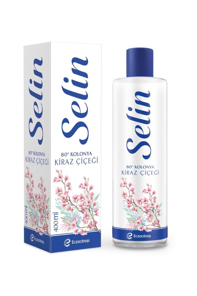 Parfümlü Kolonya Kiraz Çiçeği 400 ml 3'lü Set