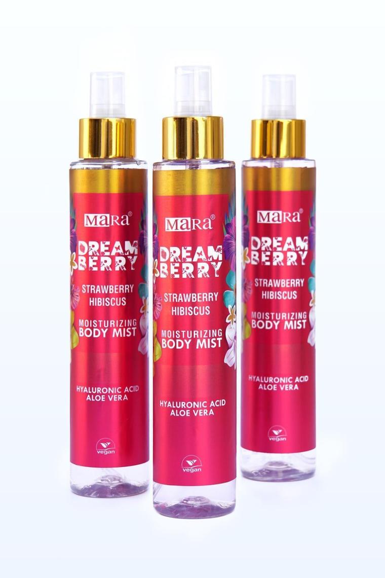 Dreamberry Aloe Vera Ve Hyalüronik Asit Içeren Vücut Spreyi 150 ml