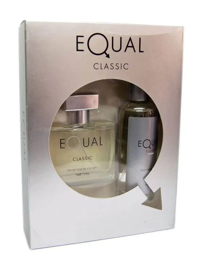 EQUAL Classic  Erkek Parfüm Seti 75 ml EDT + 150 ml Deodorant