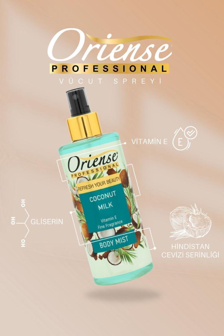 250ml Vücut Spreyi Hindistan Cevizi Sütü