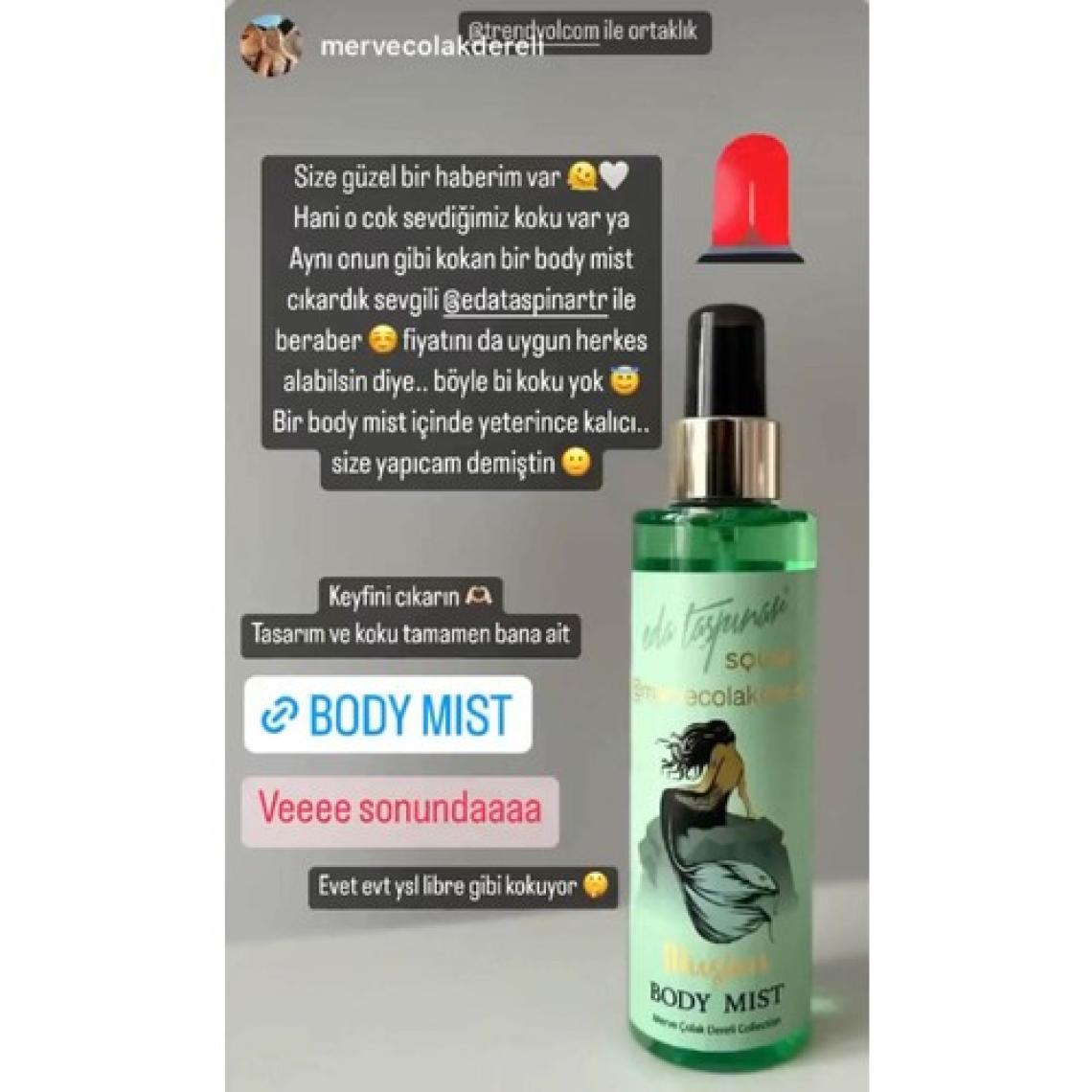 Eda Taşpınar Squat Illusion Merve Çolak Dereli Collection 200 ml