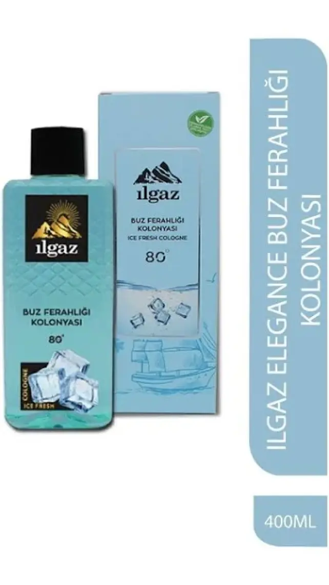 Buz Ferahlığı Kolonyası 80 Derece 400 ml | Elegance Series