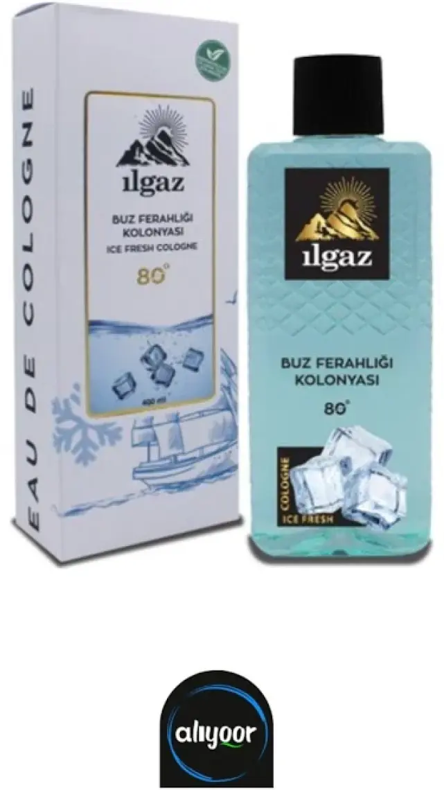 Buz Ferahlığı Kolonyası 80 Derece 400 ml | Elegance Series