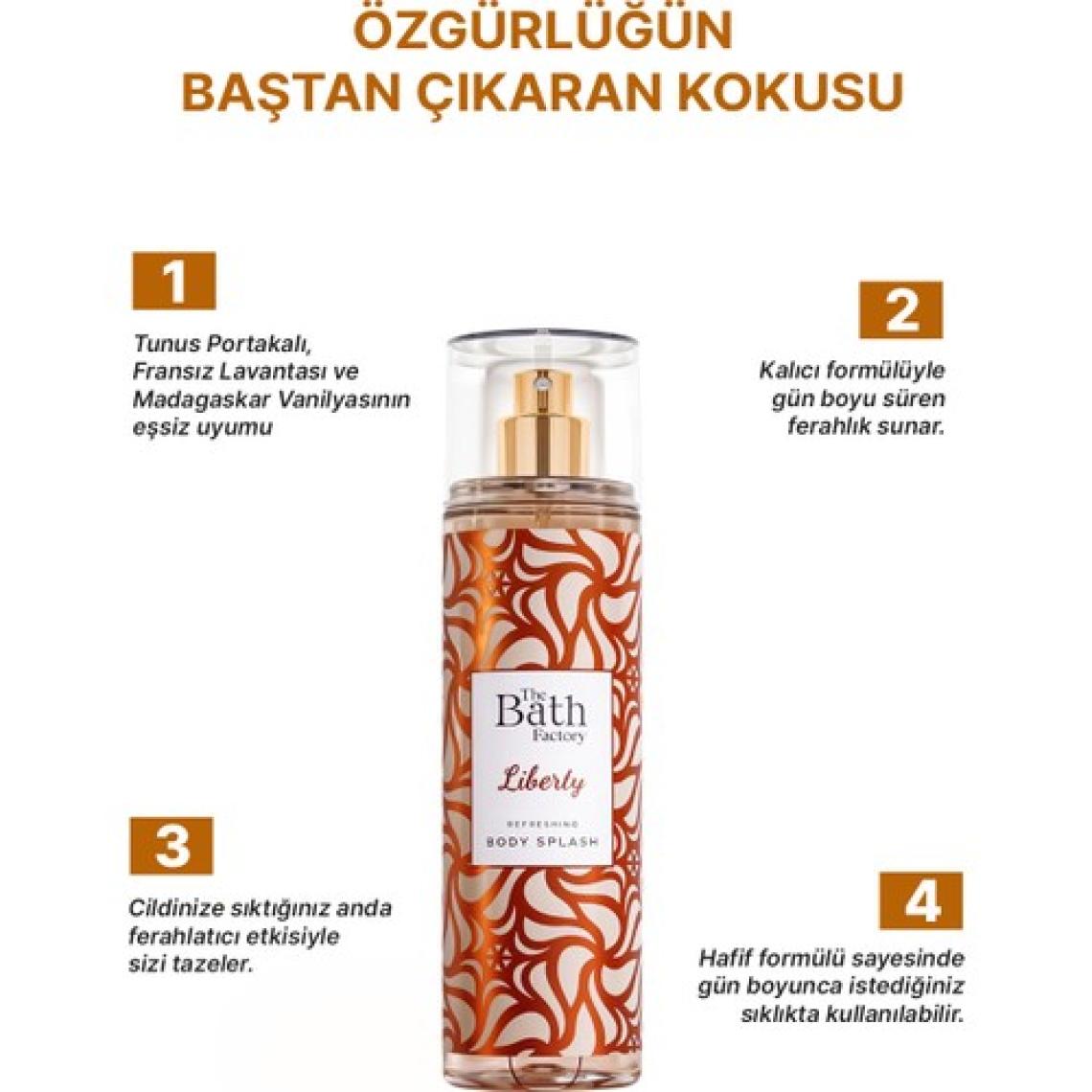 The Bath Factory Liberty Vücut Spreyi 200  ml