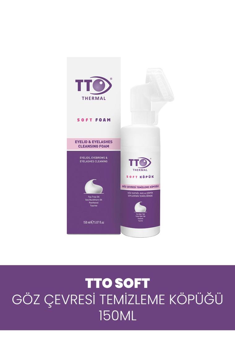 SOFT GÖZ ÇEVRESİ TEMİZLEME KÖPÜĞÜ 150 ML (Aplikatörlü)