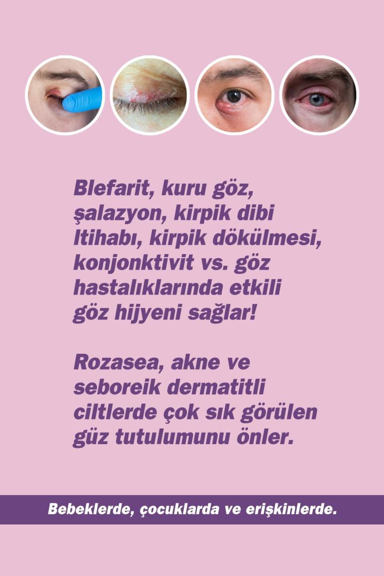 SOFT GÖZ ÇEVRESİ TEMİZLEME KÖPÜĞÜ 150 ML (Aplikatörlü)