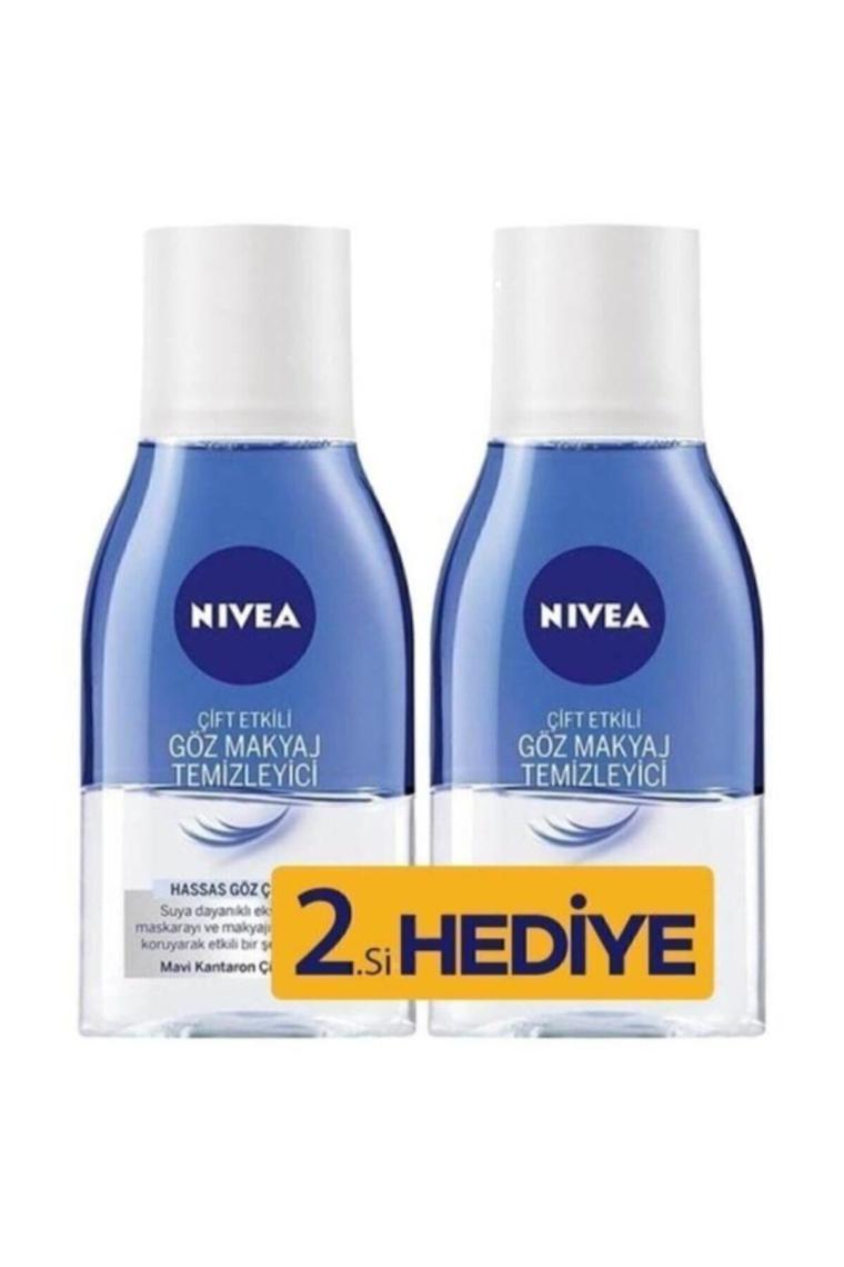 Make Up Expert Hassas Çift Fazlı 125 ml 2'li Paket Göz Makyaj Temizleyici