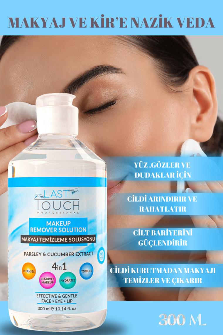 Last Touch Maydanoz ve Salatalık Özlü Makyaj Temizleyici Yüz, Göz, Dudak Için 300 ml