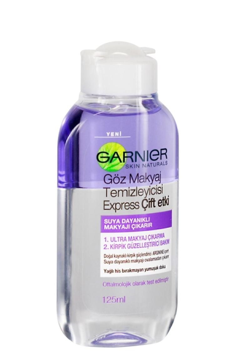 Garnier Göz Makyaj Temizleyici Express Çift Etki 125 ml x 2 Adet