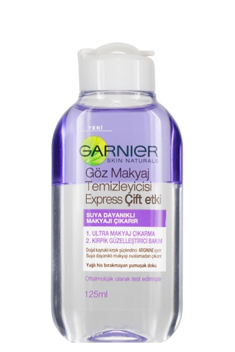 Garnier Göz Makyaj Temizleyici Express Çift Etki 125 ml x 2 Adet