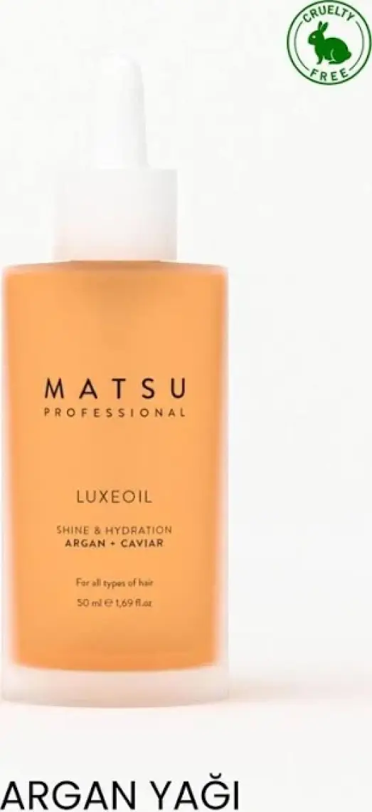 Matsu Luxeoil Argan Saç Bakım Yağı 50 Ml