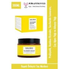 Maru.derm Saç Maskesi | Kepeğe Karşı Etkili Saç Maskesi 300 ml | Normal/yağlı Saçlar | Vegan