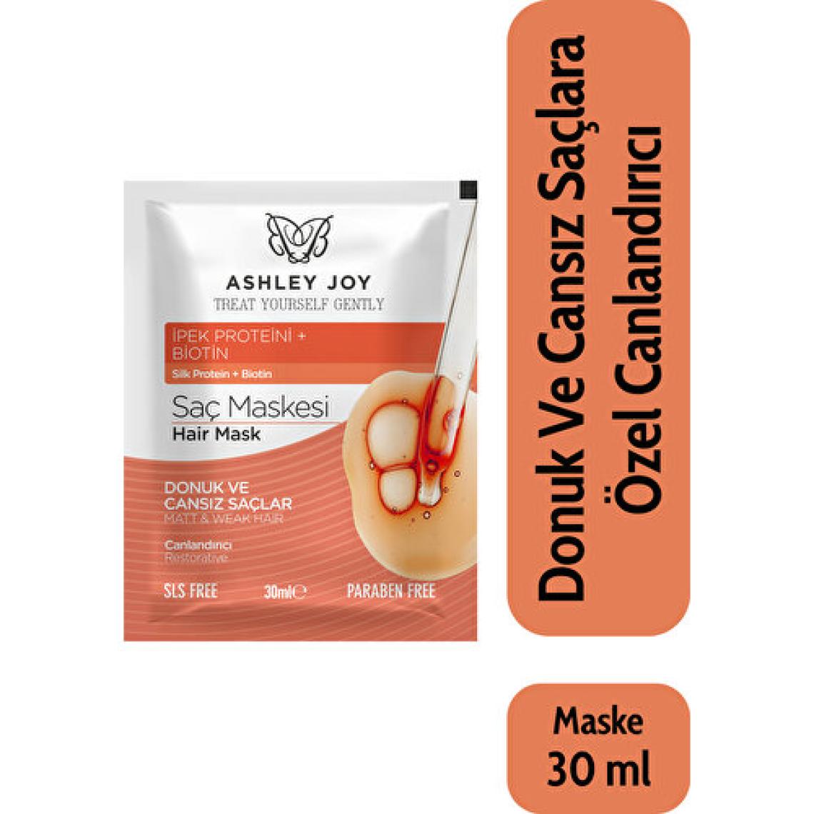 Ashley Joy Saç Maskesi Canlandırıcı 30 ml