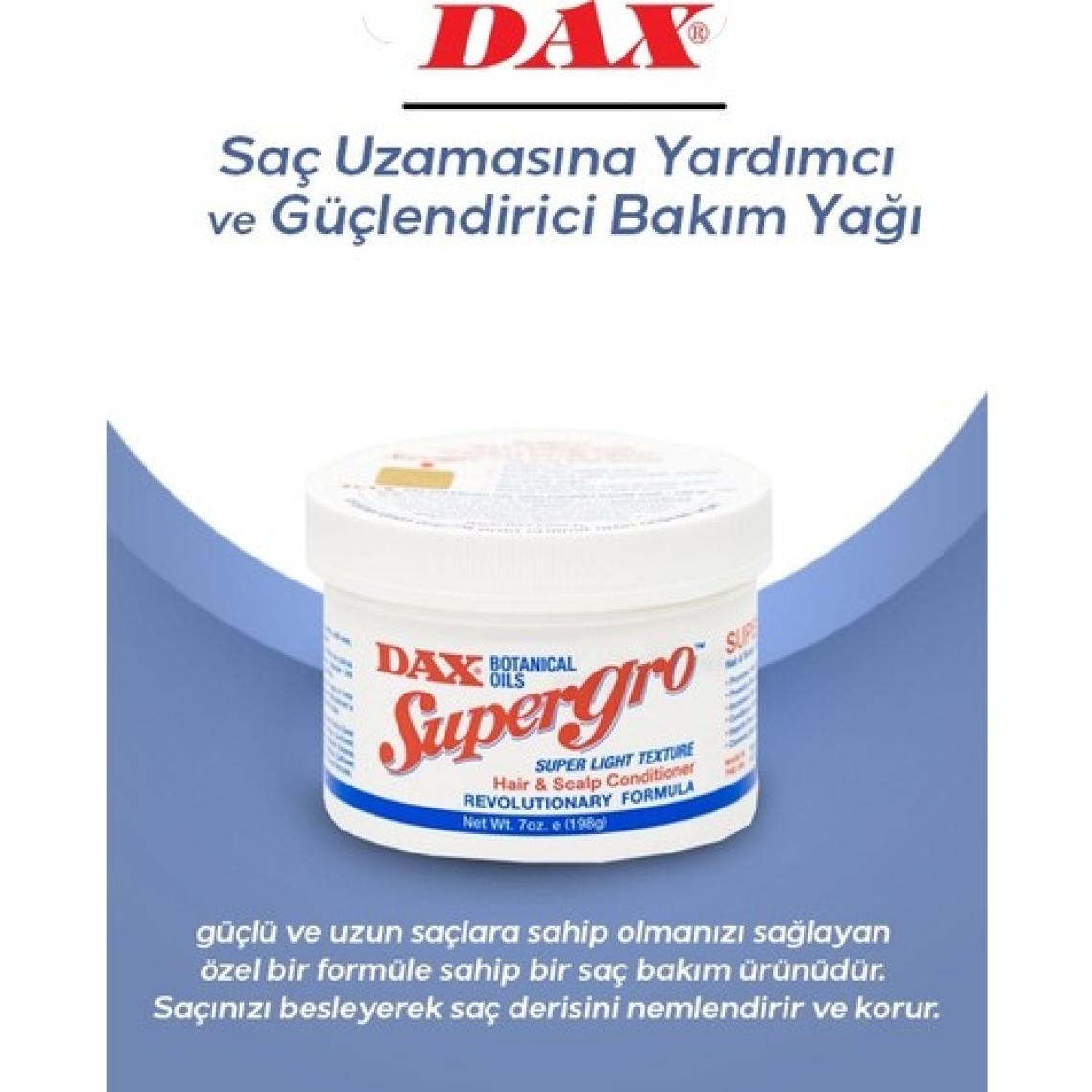 Dax Supergro 198 gr Saç Güçlendirici Bakım Yağı