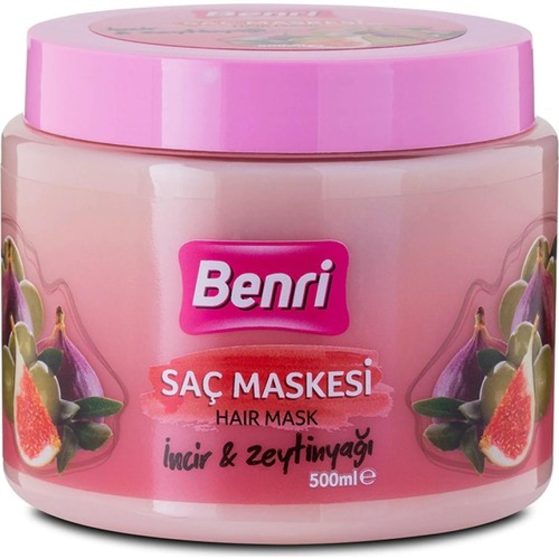 Benri Incir & Zeytinyağı Saç Maskesi 500 ml