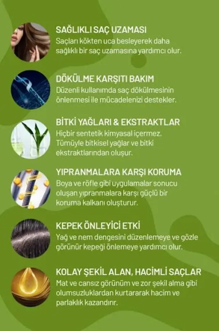 HC Care Complex Bitkisel Saç Bakım Kompleksi Büyük Boy - 200 ml