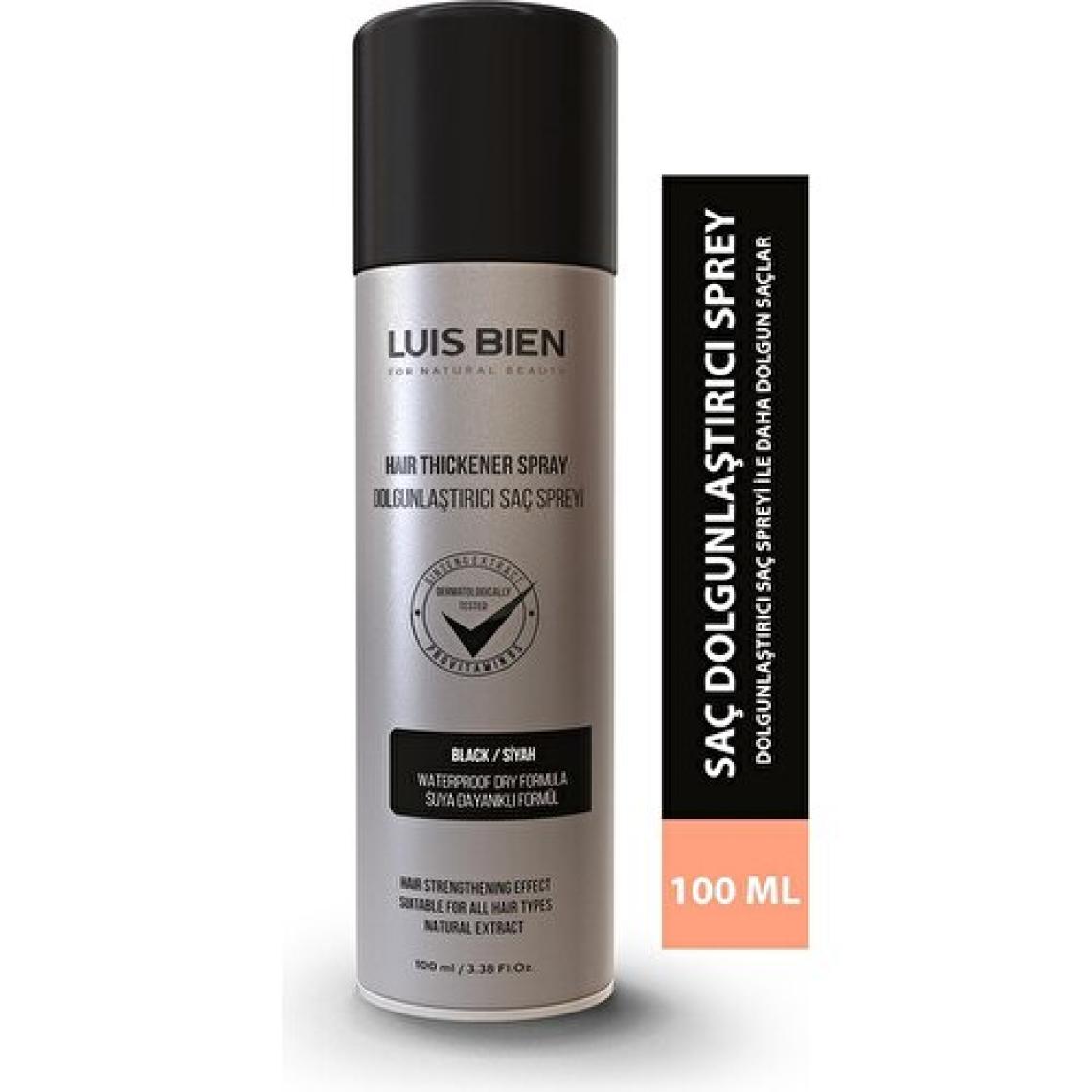 Luis Bien Hair Fiber Dolgunlaştırıcı Siyah Saç Spreyi 100 ml