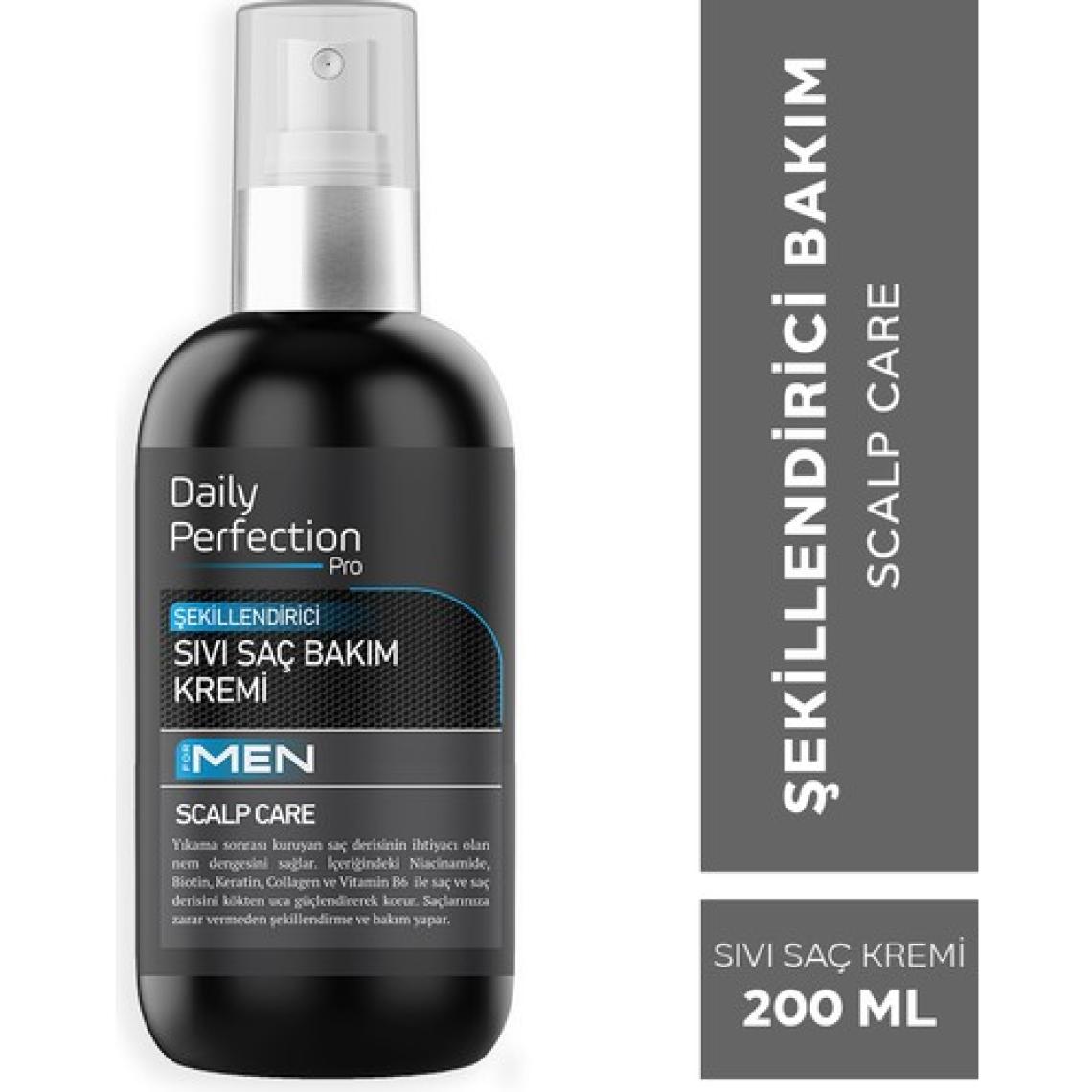 Daily Perfection Pro For Men Şekillendirici Sıvı Saç Bakım Kremi 200 ml
