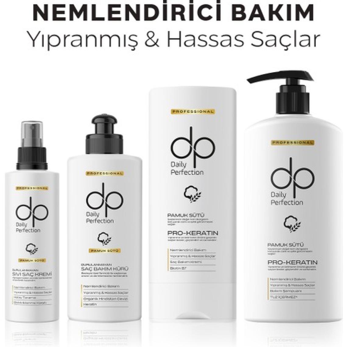 Dp Daily Perfection Pamuk Sütlü Saç Bakım Kürü 200 ml