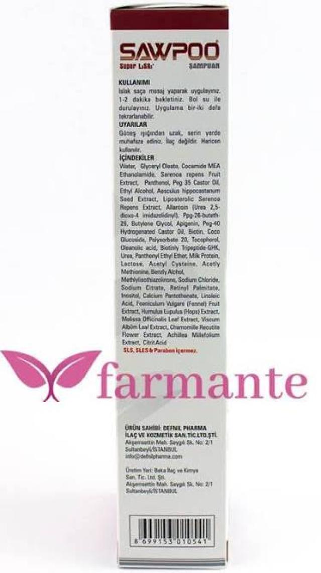 Sawpoo Shampoo 250 Ml