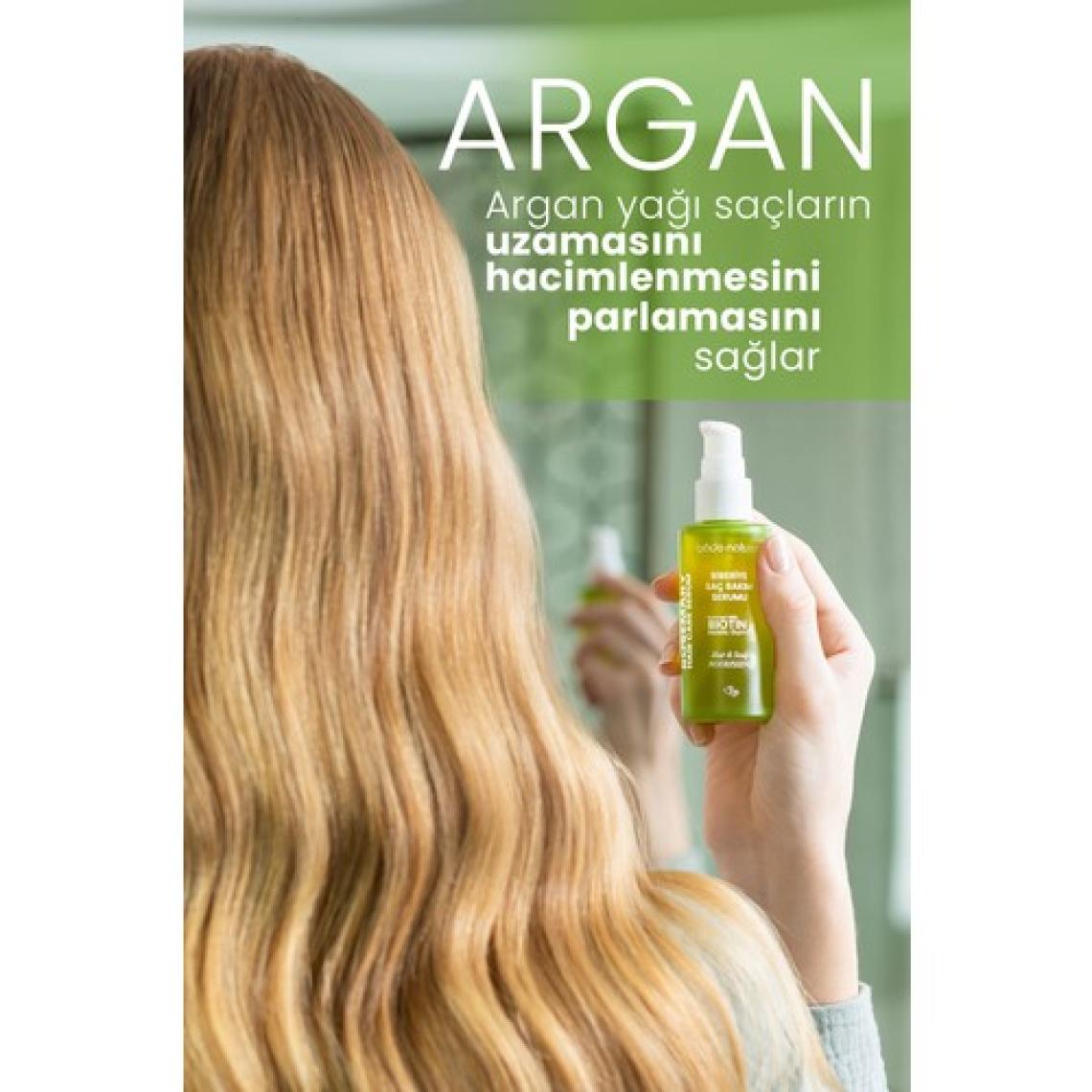 Bade Natural Biberiye Yağı ve Biotin Complex Yıpranmış Saçlar Için Güçlendirici Saç Bakım Serumu 50 ml