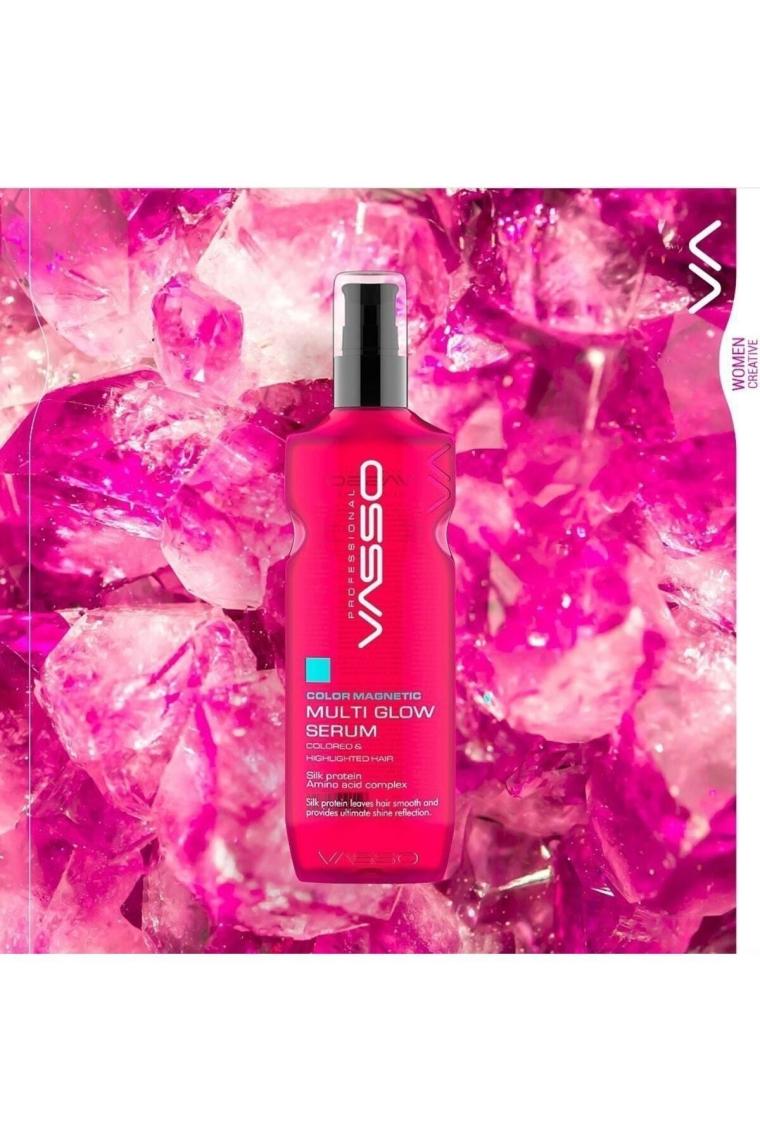 Vasso Boyalı Saçlar Için Ipek Proteinli Parlaklık Ve Canlılık Veren Saç Serumu 175 ml 8699216346716
