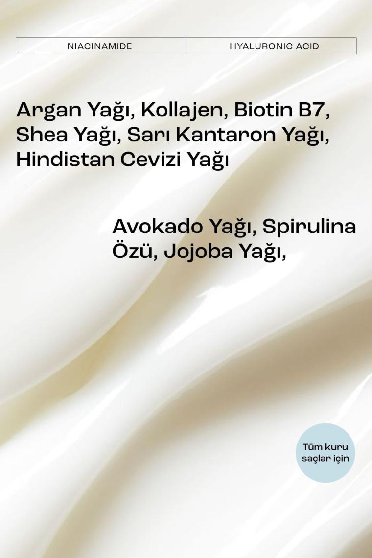 Deep Hydrating Kuru Saçlar Için Yoğun Nem Maskesi 350ml