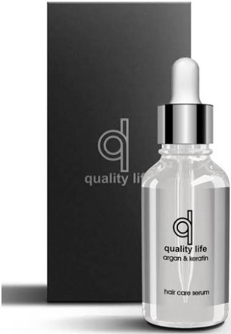Quality Life Argan ve Keratin Saç Serumu (Aşırı Yıpranmış ve Dökülen Saçlara Özel)