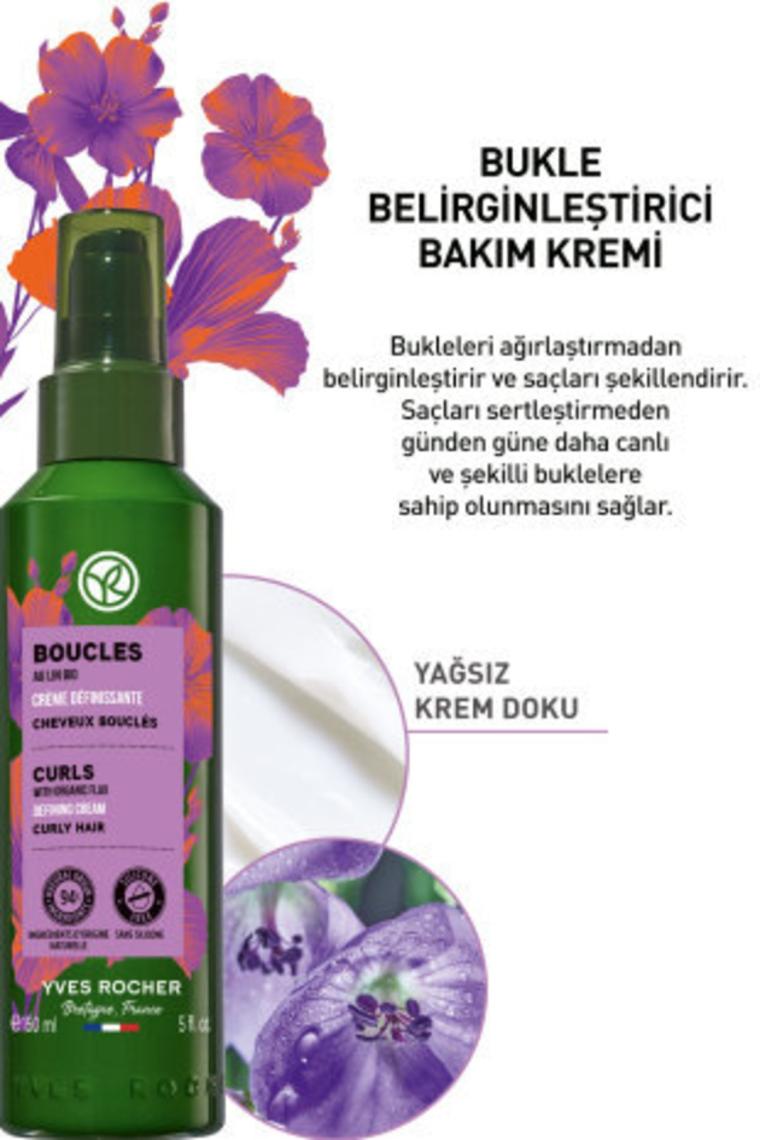 Kıvırcık ve Dalgalı Saçlar İçin (Boucle) Bukle Belirginleştirici Bakım Kremi - Vegan-150 ml