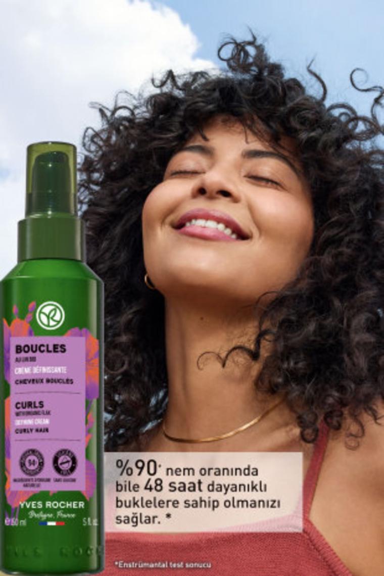 Kıvırcık ve Dalgalı Saçlar İçin (Boucle) Bukle Belirginleştirici Bakım Kremi - Vegan-150 ml