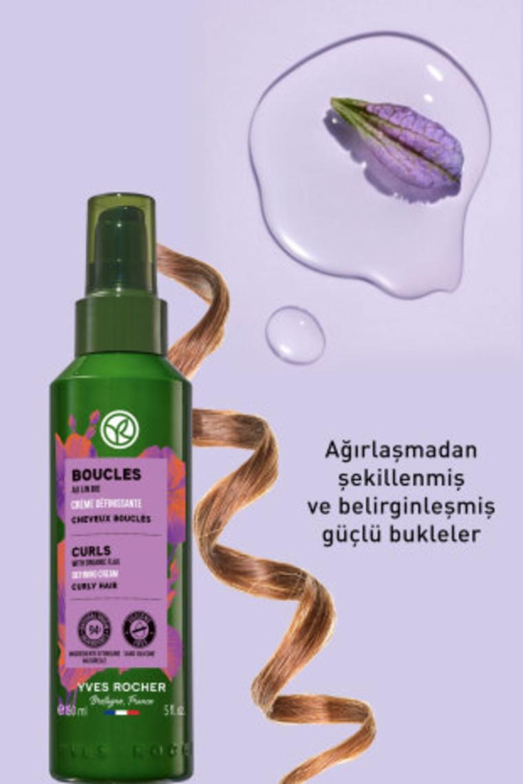 Kıvırcık ve Dalgalı Saçlar İçin (Boucle) Bukle Belirginleştirici Bakım Kremi - Vegan-150 ml