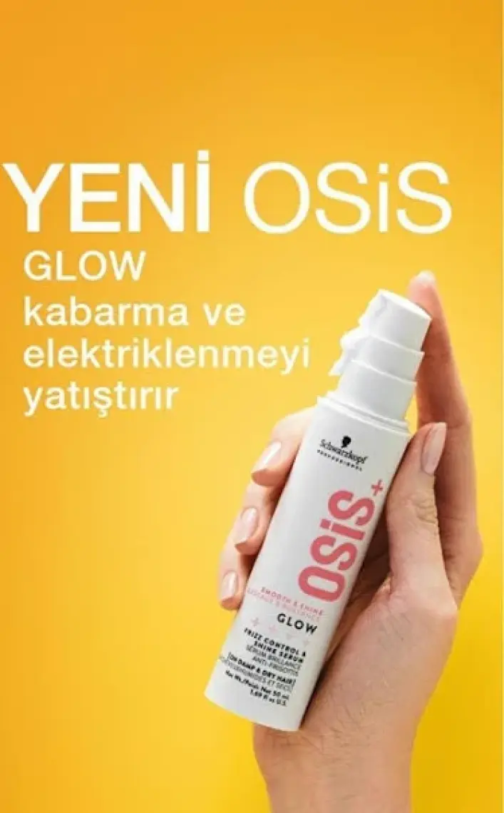 Schwarzkopf Osis Glow Elektriklenme Karşıtı Parlaklık Serumu 50 ml