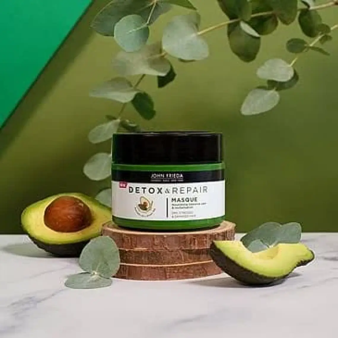 John Frieda Detox & Repair Masque - Detoks Etkili Onarıcı ve Besleyici Bakım Maskesi 250 ml