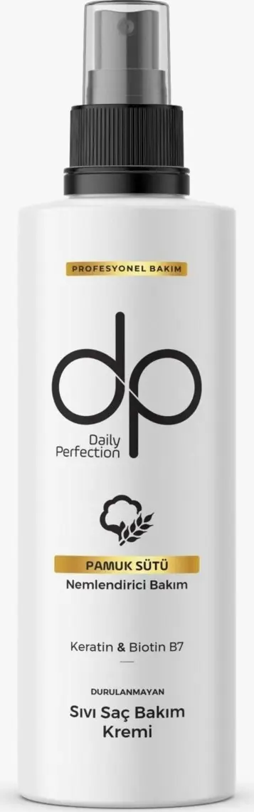 Dp Daily Perfection Pamuk Sütü Durulanmayan Sıvı Saç Bakım Kremi 180 ml