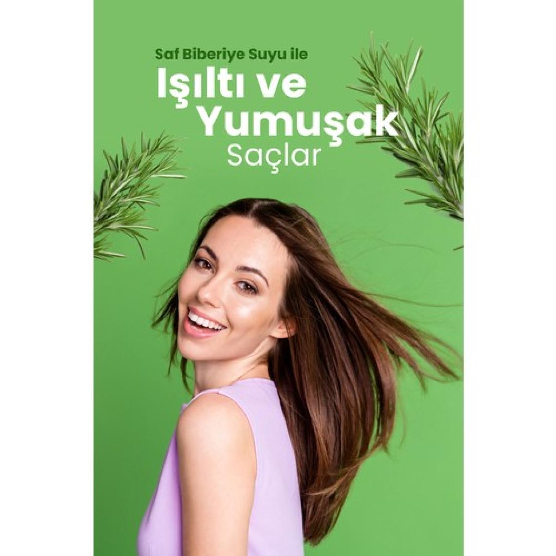 Bade Natural Biberiye Suyu Güçlendirici Saç Toniği %100 Doğal ve Saf 100 ml