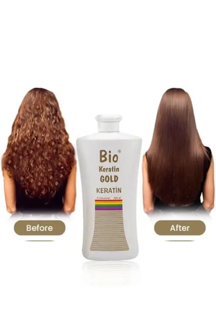 Bio Keratin Gold Gold Brezilya Fönü Keratini 700 ml