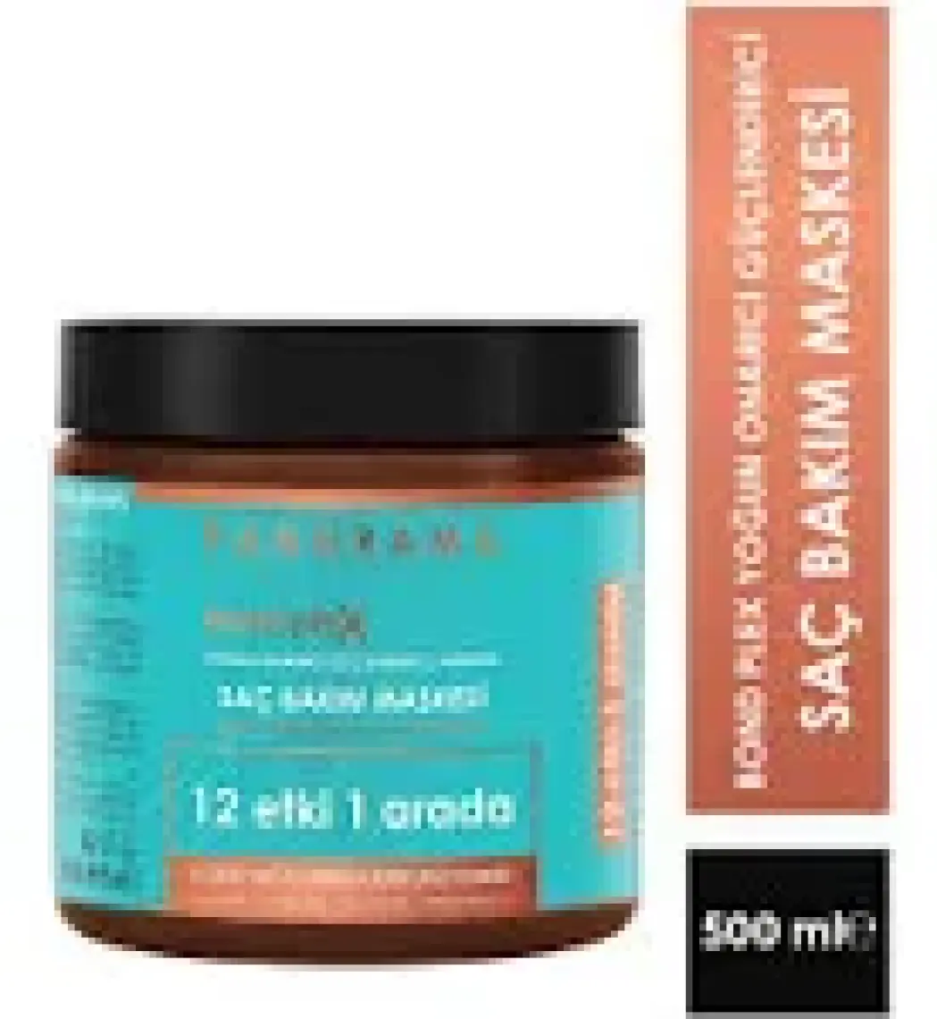 Panorama Professional Bond Plex Yoğun Onarıcı Güçlendirici Saç Bakım Maskesi - 500 ml / 12 Etki 1 Arada / 4 Özel Yağ ile zenginleştirilmiş formül
