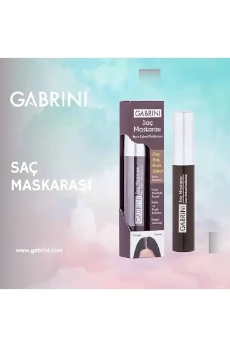 Gabrini Saç Maskarası Kahverengi