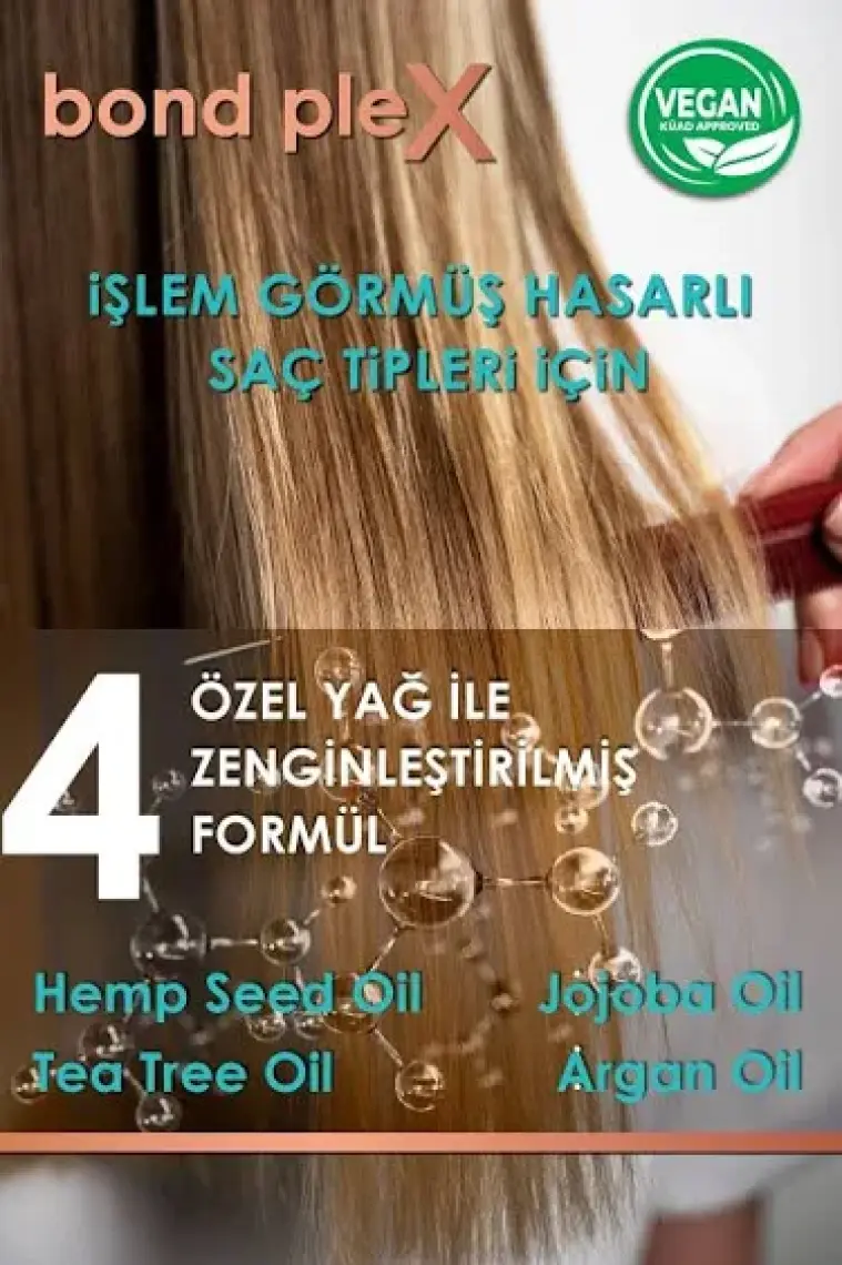 Panorama Professional Bond Plex Yoğun Onarıcı Çift Fazlı Sıvı Saç Bakım Kremi - 400 ml / 12 Etki 1 Arada / 4 Özel Yağ ile zenginleştirilmiş formül
