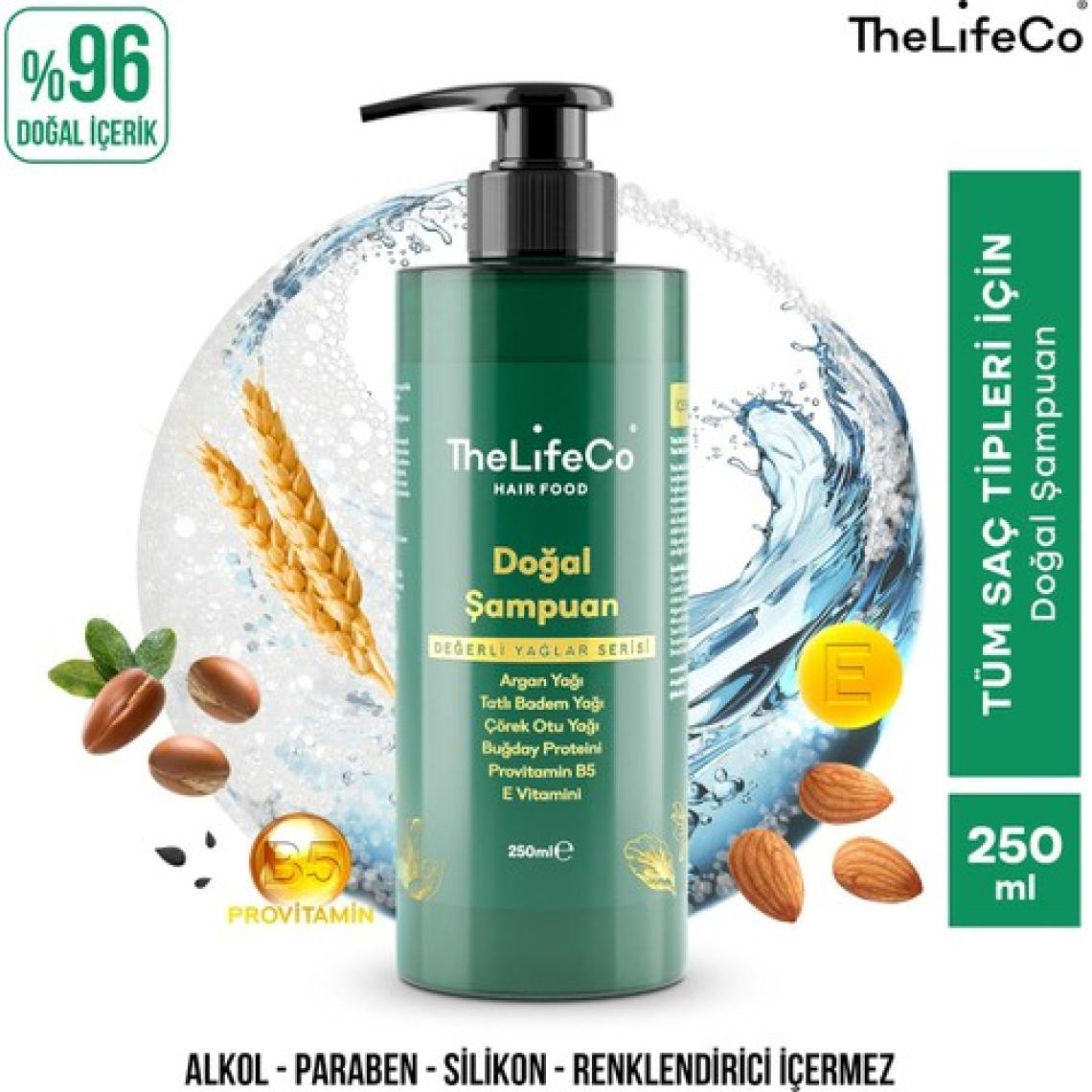 Thelifeco Hairfood Değerli Yağlar Serisi Doğal Şampuan 250 ml