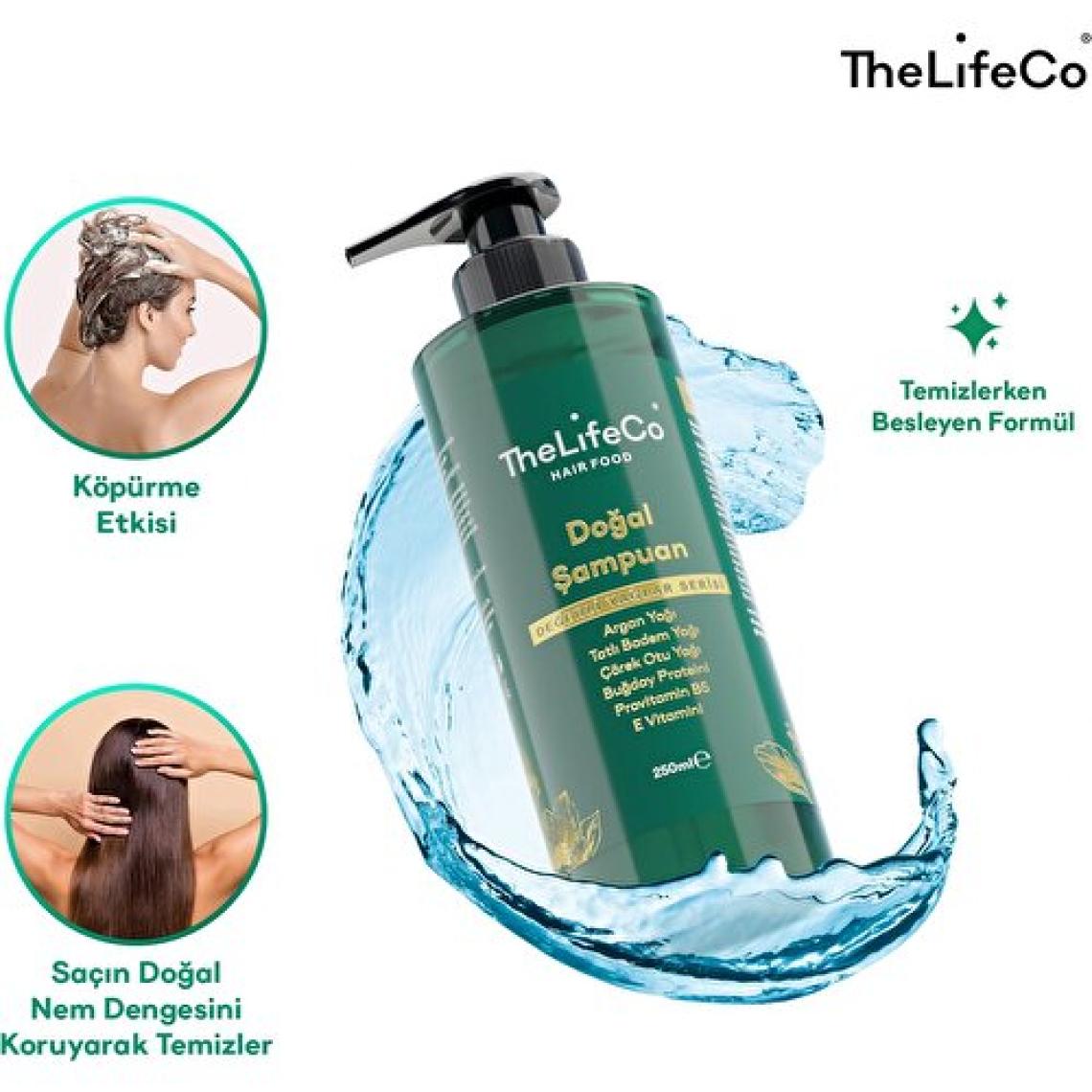 Thelifeco Hairfood Değerli Yağlar Serisi Doğal Şampuan 250 ml