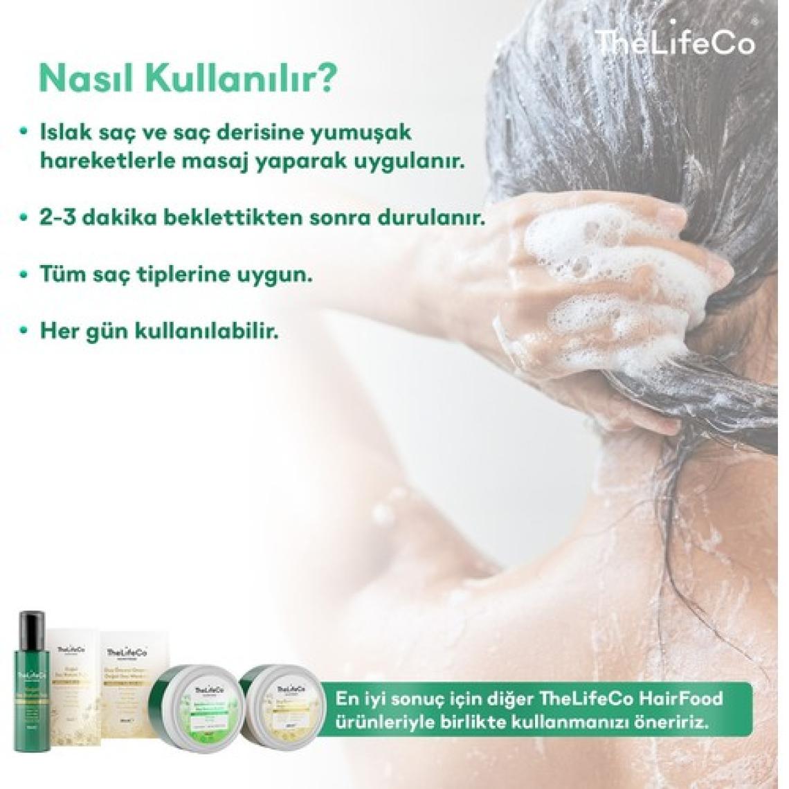 Thelifeco Hairfood Değerli Yağlar Serisi Doğal Şampuan 250 ml