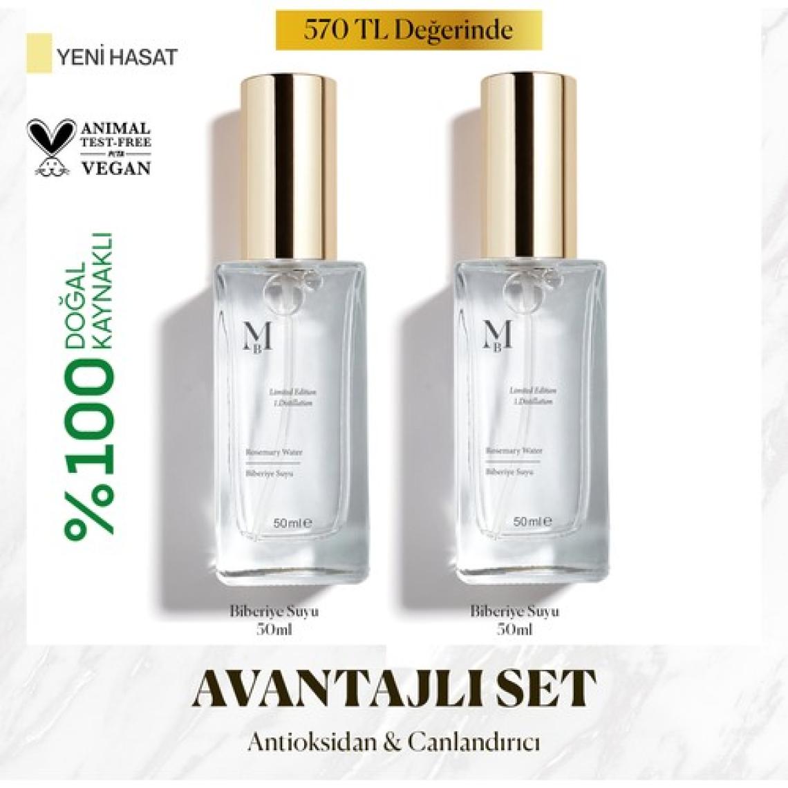 Misbahçe Biberiye Suyu 50 ml 2’li SET