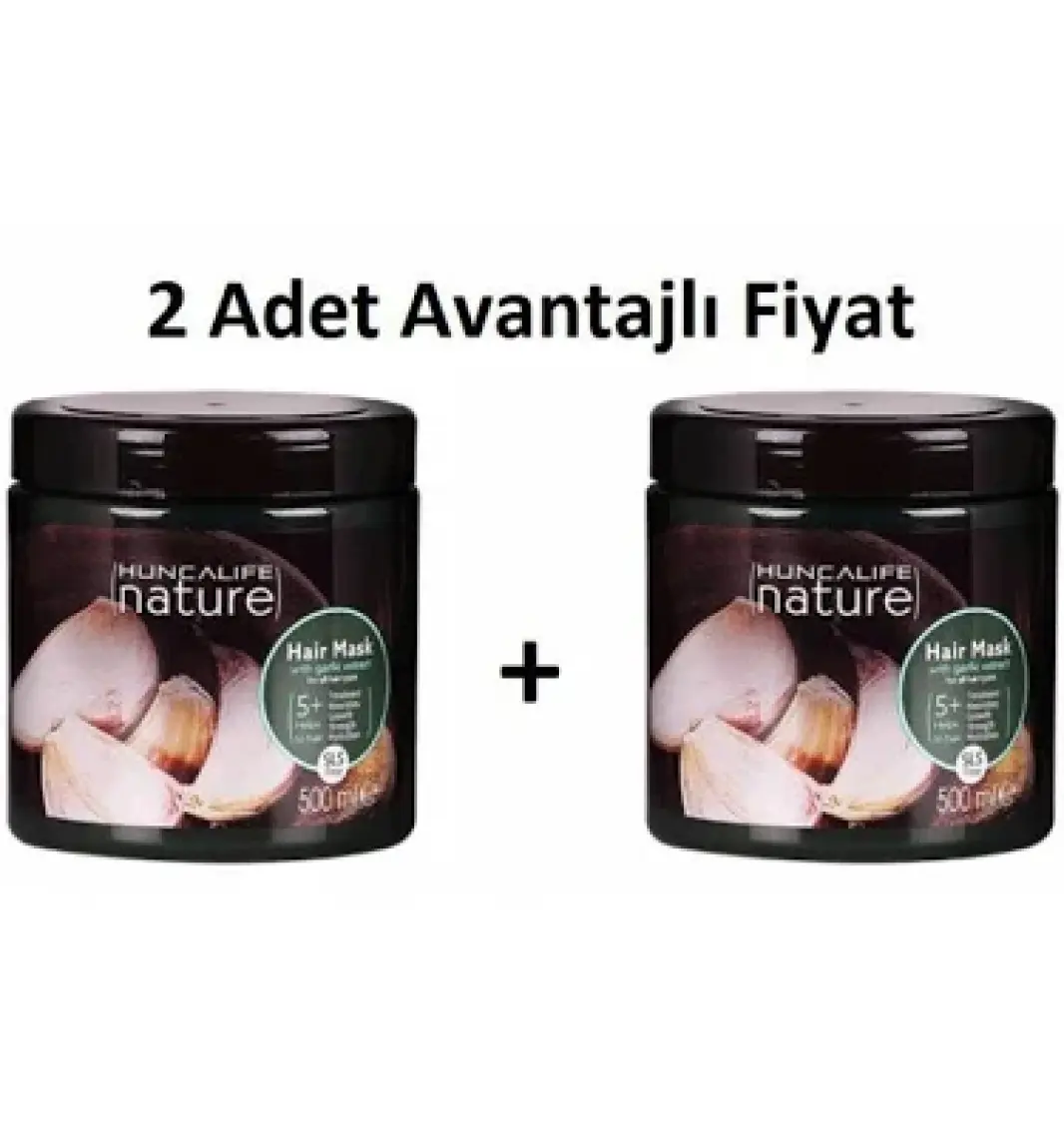Huncalife Hl Nature Sarımsaklı Saç Bakım Maskesi 500 Ml